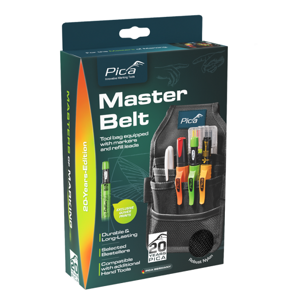 Набір маркувальний Pica Master Belt 20 Years Edition в поясній сумці (55060/J)