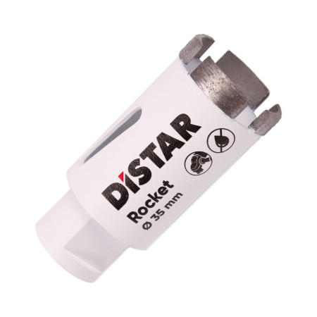 Алмазная коронка DISTAR ROCKET M14, 35X45 мм (гранит|керамогранит)  (11109034018)