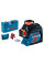 Лазерный уровень Bosch Professional GLL 3-80 с мишенью (0601063S00)