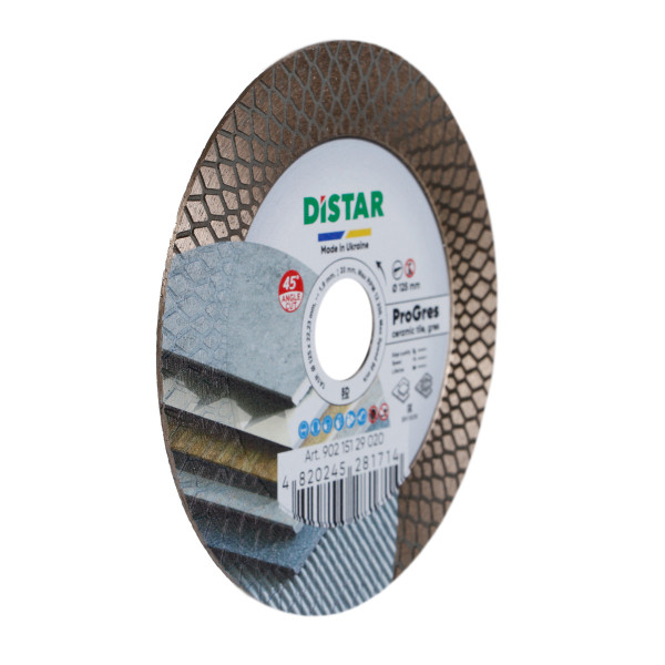 Диск алмазний Distar 125 мм 1A1R 125 PRO GRES (90215129020)
