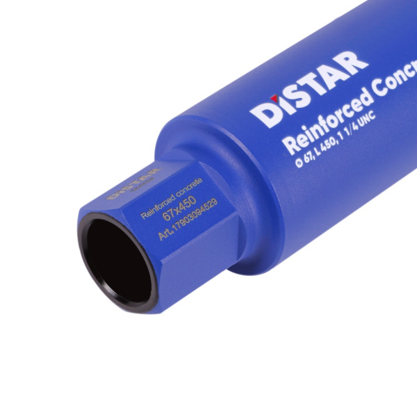 Сверло алмазное DISTAR DDS-W 67×450 мм 1 1/4 UNC (17903094529)
