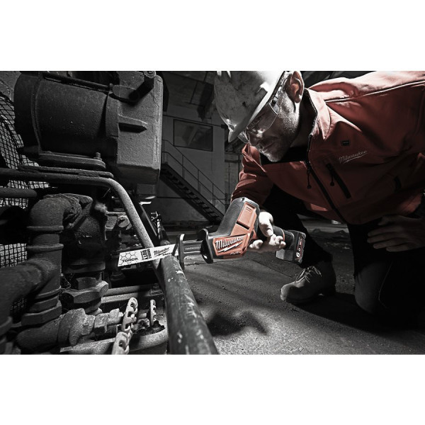 Пила сабельная аккумуляторная бесщеточная MILWAUKEE M12 CHZ-602X (ЗУ+2акк.Х6Ач+HDкейс) (4933451511)