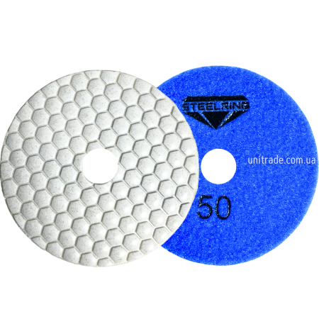 Алмазний шліфувальний диск (черепашка) 100 мм №50 STEELRING (DUDP50)