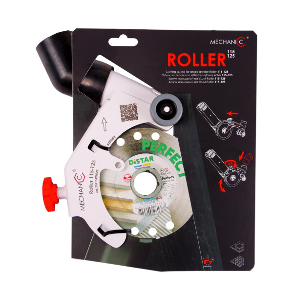 Кожух на КШМ Mechanic Roller 115-125 мм с пылеотводом (70115429023)