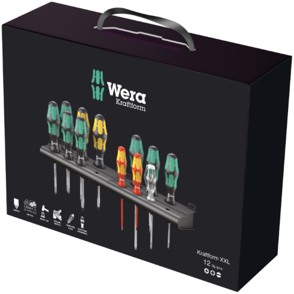 Набір викруток універсальний Wera Kraftform XXL 1 (05051010001)