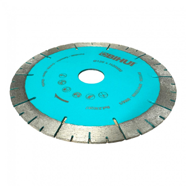 Диск алмазный 120x1,8x20 мм BIHUI для плиткорезов BIHUI/SHIJING/WANDELI (DCBS120)