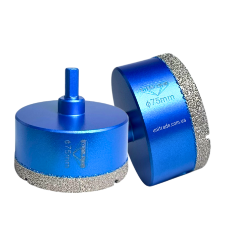 Алмазная коронка STEELRING 75 мм, под дрель (VTS75)