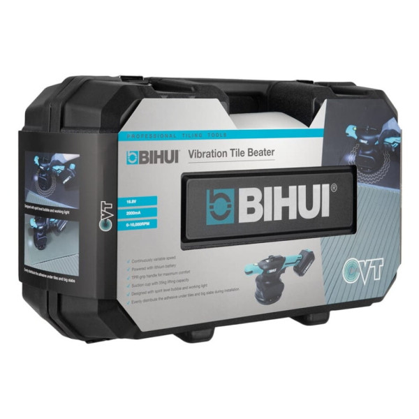 Виброприсоска аккумуляторная BIHUI для усадки плитки 16V 2.0A/h 130 мм (LFTBV)