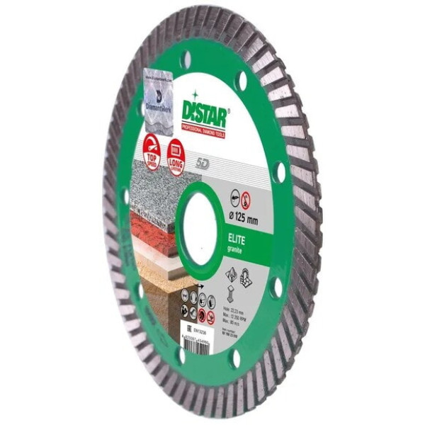 Алмазный диск DISTAR TURBO ELITE 125 мм M14F (10179023011)