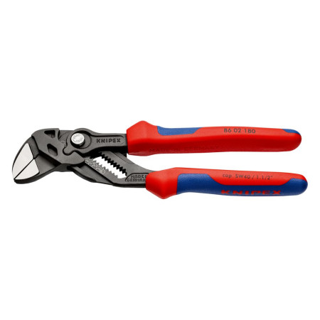 Клещи переставные-гаечный ключ Knipex, 180 мм (86 02 180)