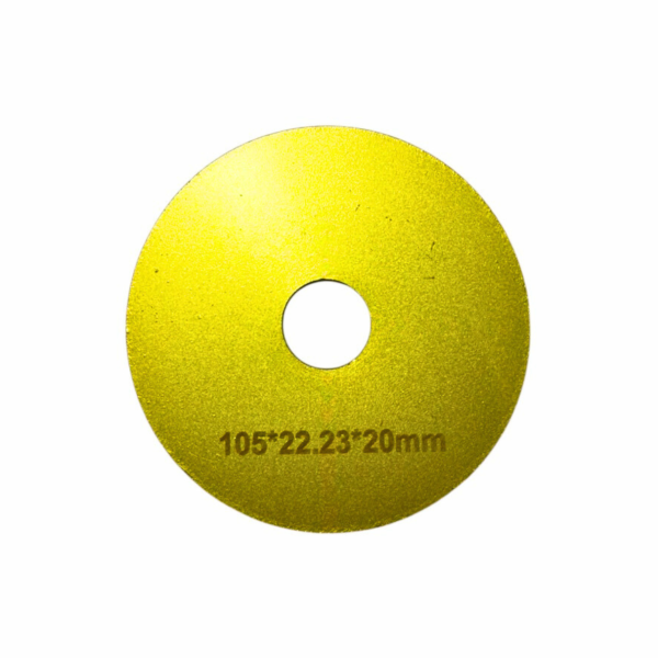 Алмазная кромочная фреза 105 мм × 22,23 R20 (FIX105R20)
